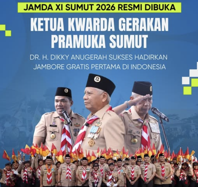 JAMDASU BEDA, Semangat Baru Pramuka Sumatera Utara!