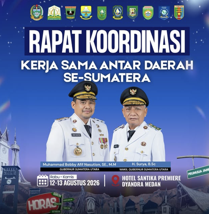 Rapat Koordinasi Kerja sama Antar daerah se-Sumatera