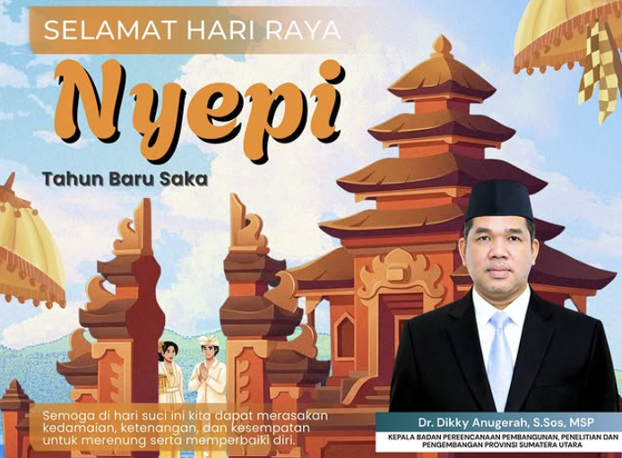 Bapperida Mengucapkan Selamat Hari Raya Nyepi