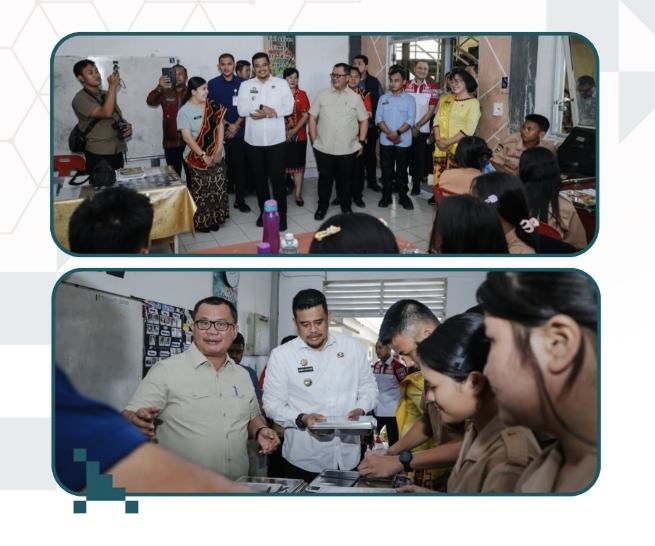 Gubernur Sumatera Utara Tinjau MBG & Pastikan PUBG Siap di SMAN 1 Gunungsitoli