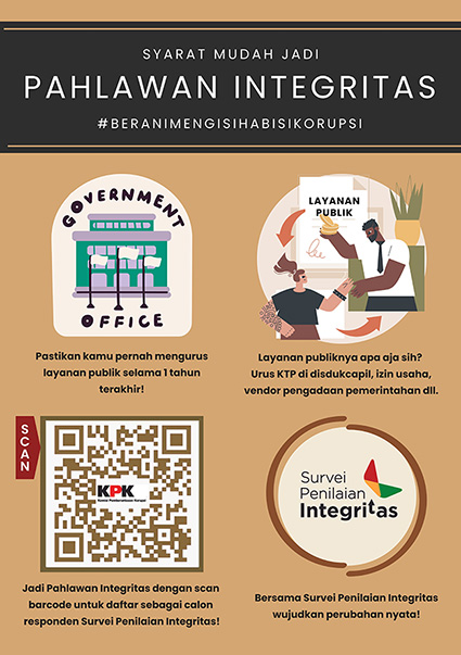 Flyer Survei Penilaian Integritas