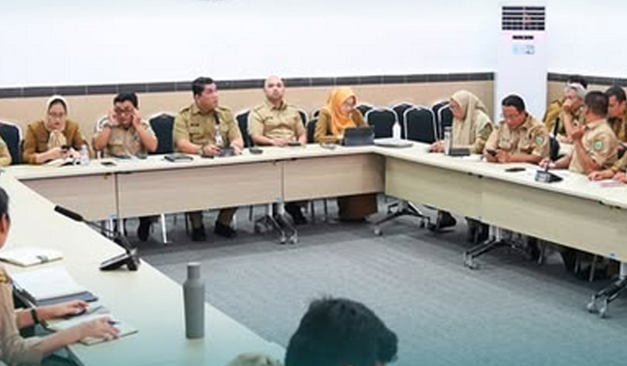 Badan Perencanaan Pembangunan, Penelitian dan Pengembangan (Bappelitbang) Provinsi Sumatera Utara menggelar rapat bersama para Pejabat Fungsional